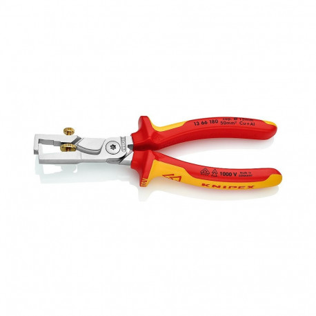 "KNIPEX Kabelschere mit Abisolierfunktion"