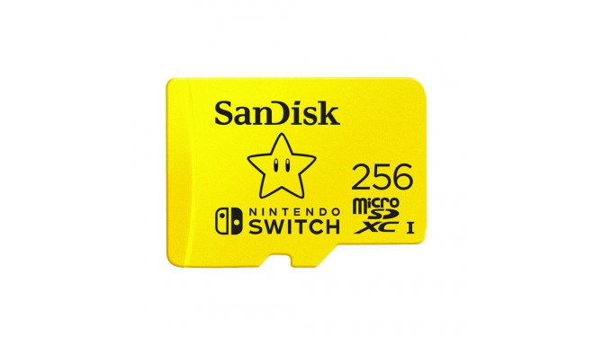 "CARD SanDisk Nintendo Switch microSDXC 256GB 100/90 MB/s A1 UHS-I"