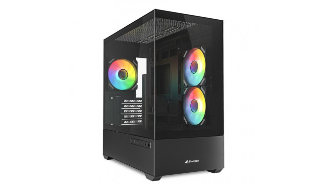 "Sharkoon MK6 RGB Micro-ATX 1xGlas Black"