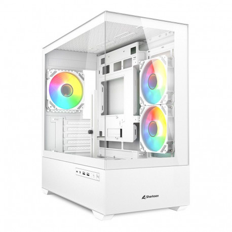 "Sharkoon MK6 RGB Micro-ATX 1xGlas White"