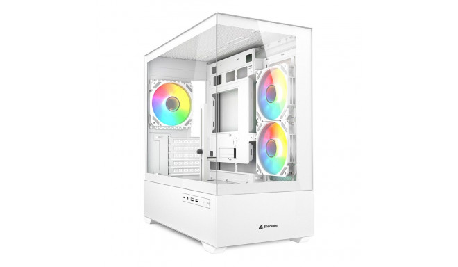 "Sharkoon MK6 RGB Micro-ATX 1xGlas White"