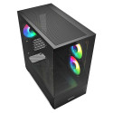 "Sharkoon MK6 RGB Micro-ATX 1xGlas Black"