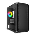 "Sharkoon MK2 RGB Micro-ATX 1xGlas Black"