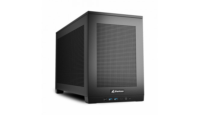 "Sharkoon Rebel C20 RGB ITX 1xMetall Black"