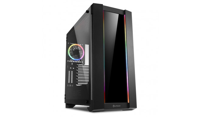 "Sharkoon Elite Shark CA200G ATX/E-ATX 1xGlas Black"