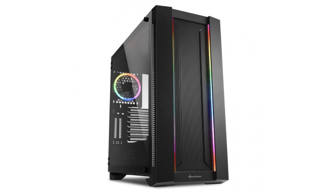"Sharkoon Elite Shark CA200M ATX/E-ATX 1xGlas Black"