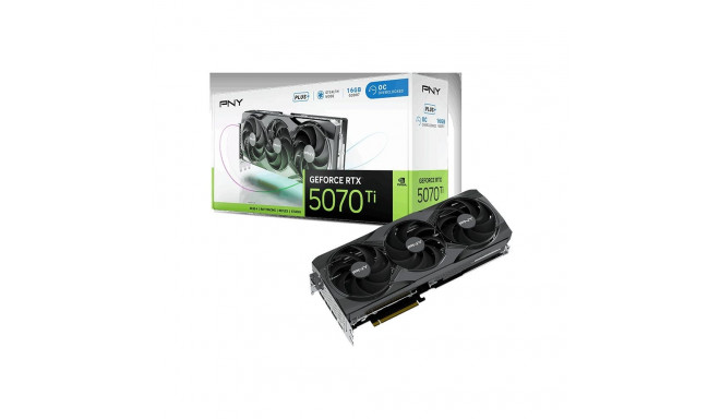 "RTX 5070 Ti 16GB PNY VERTO OC GDDR7 3 Fan"