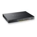 "26+4P Zyxel XGS2220-30HP POE M RM"