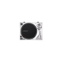 "Audio-Technica AT-LP120X Direktangetriebener Plattenspieler. silber"