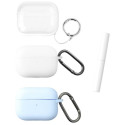 "4smarts Case Set Omega AirPods Pro2.3er Set wei. hellblau"