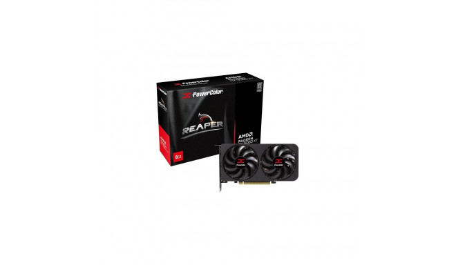 "RX 9060 XT 8GB Powercolor Radeon Reaper GDDR6"