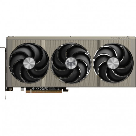 "RX 9060 XT 16GB Sapphire Radeon Nitro+ GAMING OC GDDR6 3 Fan"