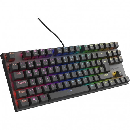 "Genesis Gaming Tastatur THOR 303 TKL brown kabelgeb. (DE)"