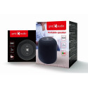 "gembird Tragbare Bluetooth-Lautsprecher schwarz"