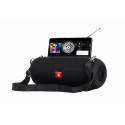 "gembird Tragbare Bluetooth-Lautsprecher mit Antenne schwarz"