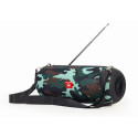 "gembird Tragbare Bluetooth-Lautsprecher mit Antenne camo"