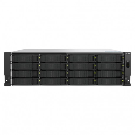 "QNAP TS-h1677AXU-RP-R7-32G 3U 16-bay NAS AMD Ryzen 7 Pro 7745 8C/16T boost up to 5.3GHz 32GB DDR5 n