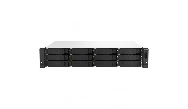 "QNAP TS-1264U-RP-8G 2U 12-Bay rackmount NAS Intel Celeron N5095 quad-core 8GB onboard not expandabl