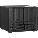 "QNAP 9-bay NAS AMD Ryzen V1500B 32GB DDR4 SODIMM 5x6,35cm 2,5Zoll/8,89cm 3,5Zoll SATA 6Gbps + 2x6,3