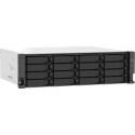 "QNAP 16-Bay-Rackmount-NAS AMD Ryzen V1000-Serie V1500B 4C/8T 2,2GHz 16GB DDR4-RAM 2x2,5 GbE LAN opt