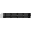 "QNAP 12-Bay-Rackmontage-NAS AMD Ryzen V1000 Serie V1500B 4C/8T 2,2GHz 8GB DDR4-RAM 2x2,5 GbE LAN op