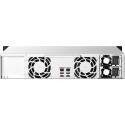 "QNAP 12-Bay-Rackmontage-NAS AMD Ryzen V1000 Serie V1500B 4C/8T 2,2GHz 8GB DDR4-RAM 2x2,5 GbE LAN op