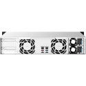 "QNAP 12-Bay-Rackmontage-NAS AMD Ryzen V1000 Serie V1500B 4C/8T 2,2GHz 8GB DDR4-RAM 2x2,5 GbE LAN op