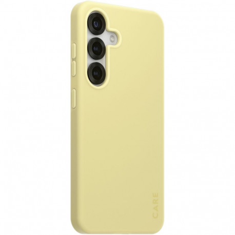 "CARE Fashionable Case Chardonnay w. QI Compatible Galaxy S25"
