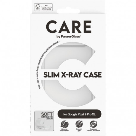 "CARE Fashionable Case X-Ray Soft Google Pixel 9 Pro XL -clear"