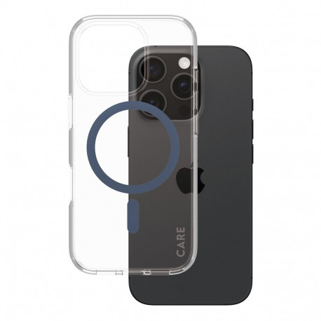 "CARE Case Flagship Blue MagSAFE iPhone 16 Pro"