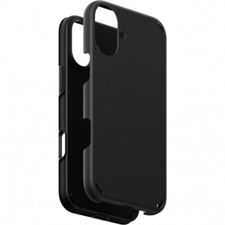 "CARE Case Feature Double Defence Black iPhone 16 Plus"
