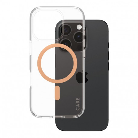 "CARE Case Flagship Peachy MagSAFE iPhone 16 Pro"