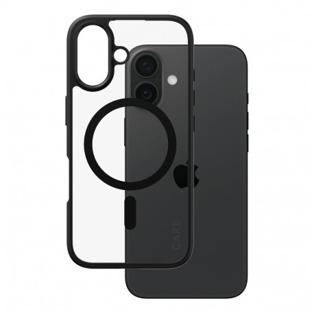 "CARE Case Flagship Urban Combat Black MagSAFE iPhone 16"