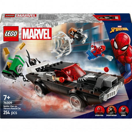 "LEGO 76309 Marvel Super Heroes Spider-Man vs. Venom Muscle-Car"