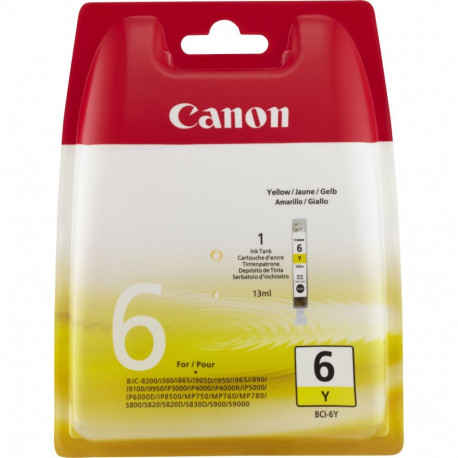"Canon BCI-6Y yellow"