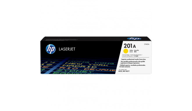 "HP 201A original Toner cartridge CF402A yellow 1.330 pages standard capacity"