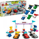 "LEGO 10445 DUPLO F1 Team Rennautos mit Rennfahrern" "LEGO 10445 DUPLO F1 Team Rennautos mit Rennfahrern"