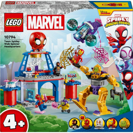 "LEGO 10794 Marvel Spidey und seine Super-Freunde Das Hauptquartier von Spideys Team"
