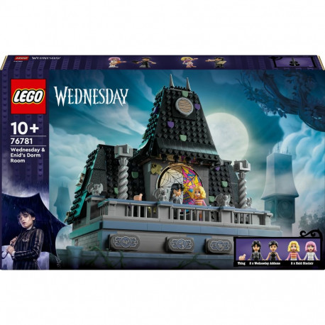 "LEGO 76781 Wednesday - Wednesdays und Enids Zimmer im Studentenwohnheim"