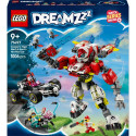 "LEGO 71497 DREAMZzz Coopers Tiger-Mech und Zero's Hot Rod Auto"