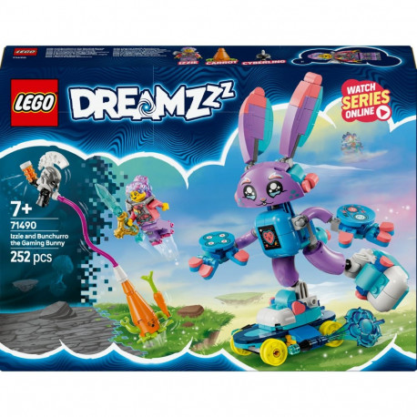"LEGO 71490 DREAMZzz Izzie und Bunchurro der Gaming-Hase"