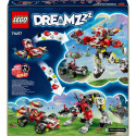 "LEGO 71497 DREAMZzz Coopers Tiger-Mech und Zero's Hot Rod Auto"
