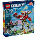 "LEGO 71497 DREAMZzz Coopers Tiger-Mech und Zero's Hot Rod Auto"