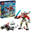 "LEGO 71497 DREAMZzz Coopers Tiger-Mech und Zero's Hot Rod Auto"