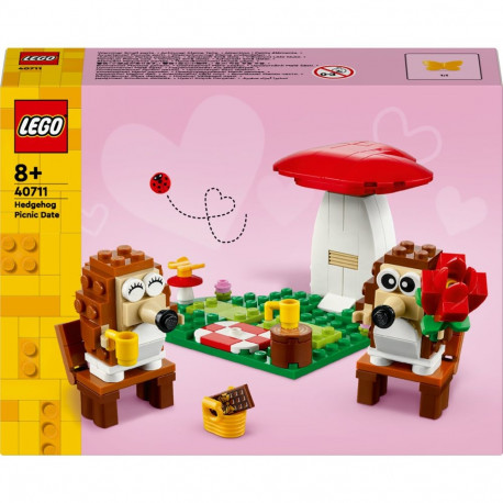 "LEGO 40711 Iconic Igel und ihr Picknick-Date"