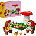 "LEGO 40711 Iconic Igel und ihr Picknick-Date"