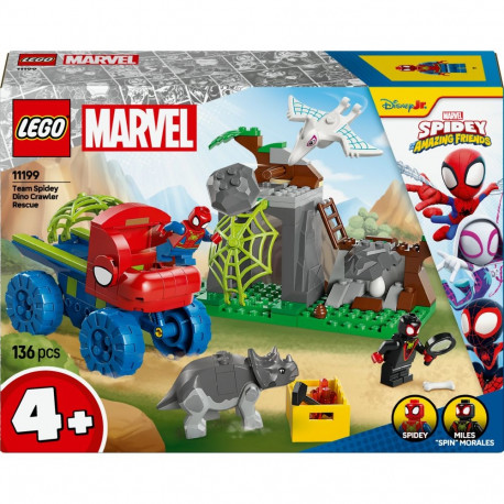 "LEGO 11199 Marvel Spidey und seine Super-Freunde Spideys Team auf Rettungsmission im Dino-Truck"