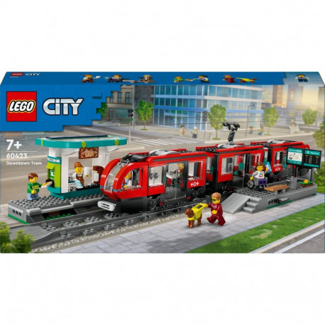 "LEGO 60423 City Straenbahn mit Haltestelle"