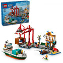 "LEGO 60422 City Hafen mit Frachtschiff"