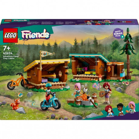 "LEGO 42624 Friends Gemtliche Htten im Abenteuercamp"